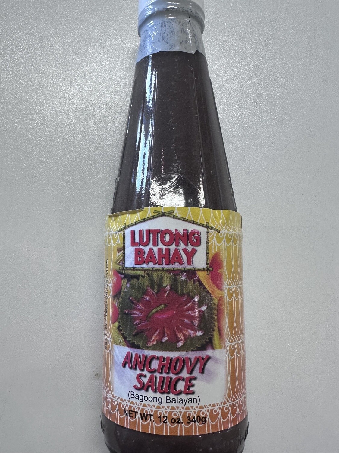 LUTONG BAHAY ANCHOVY SAUCE/ BAGOONG BALAYAN 340G