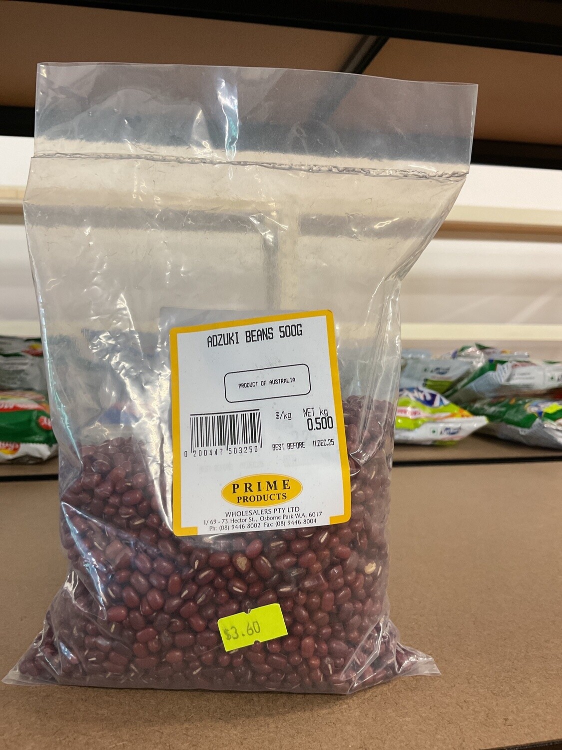 ADZUKI BEANS 500G