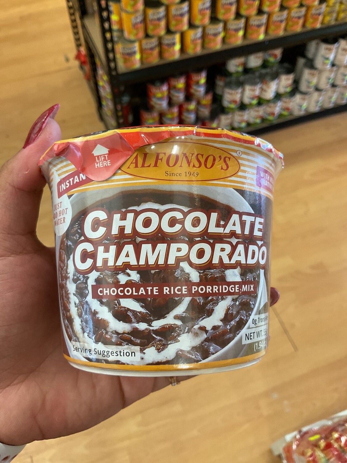 ALFONSO CHOCOLATE CHAMPORADO 55G
