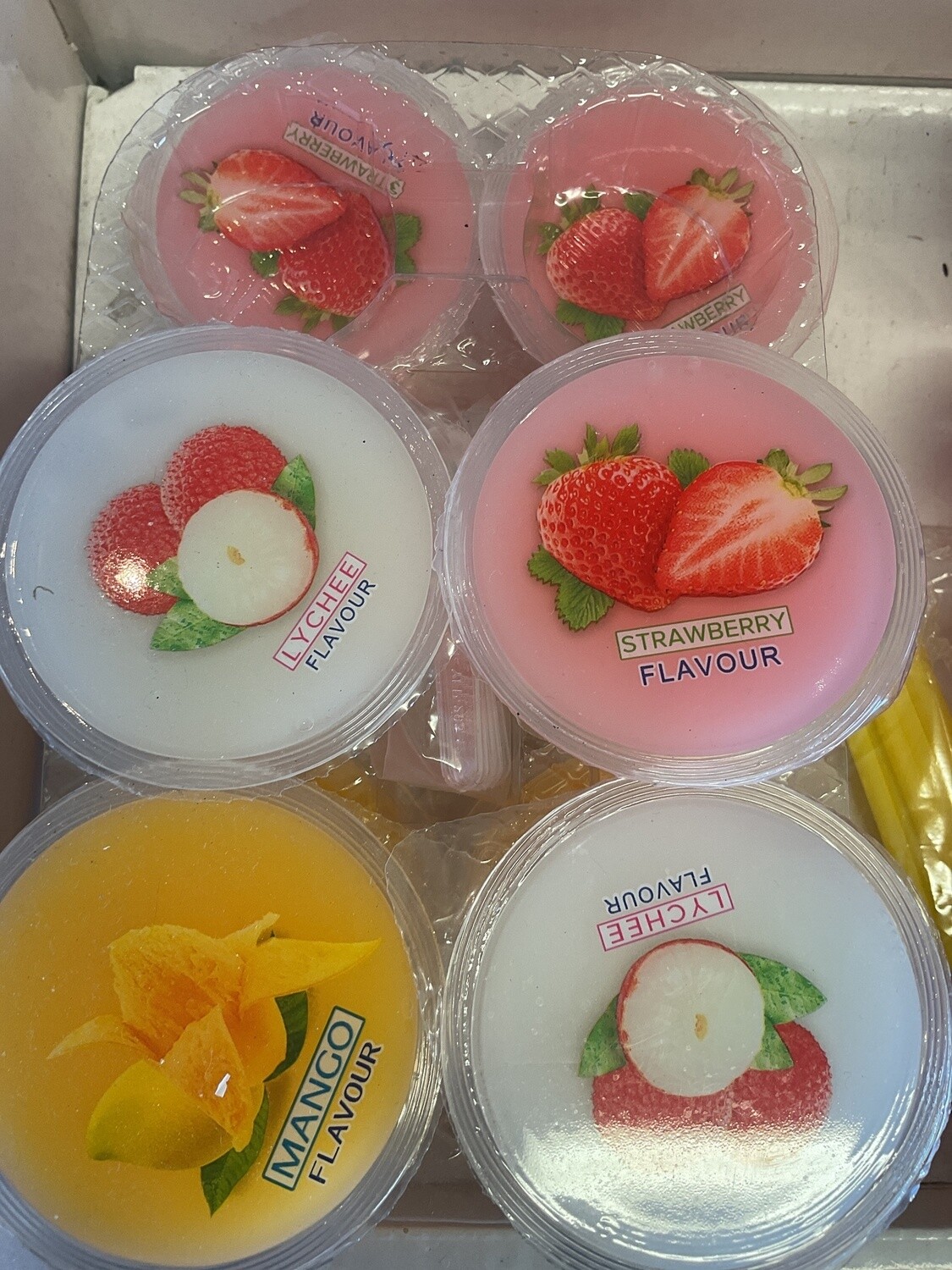 CUP JELLY ACE PINK/WHITE/YELLOW