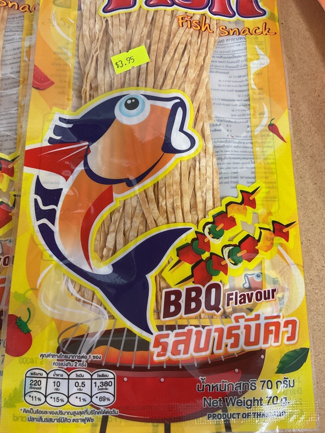 FULL FISH SNACK BBQ 80G