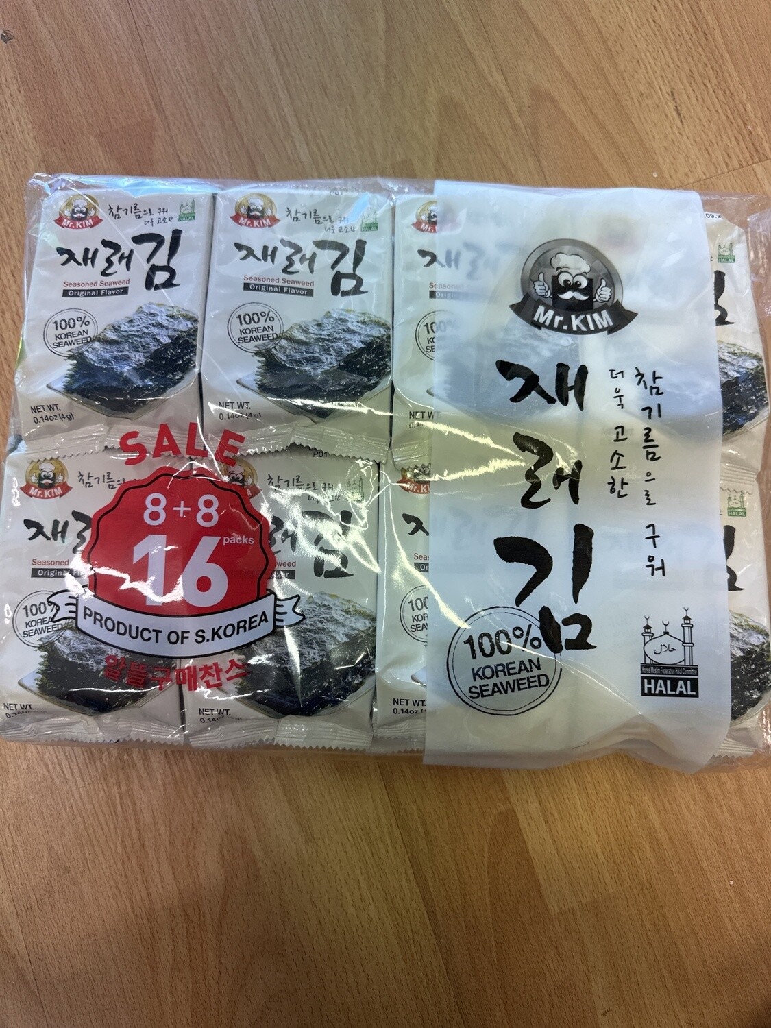 MR KIM SEAWEED SNACK 4G