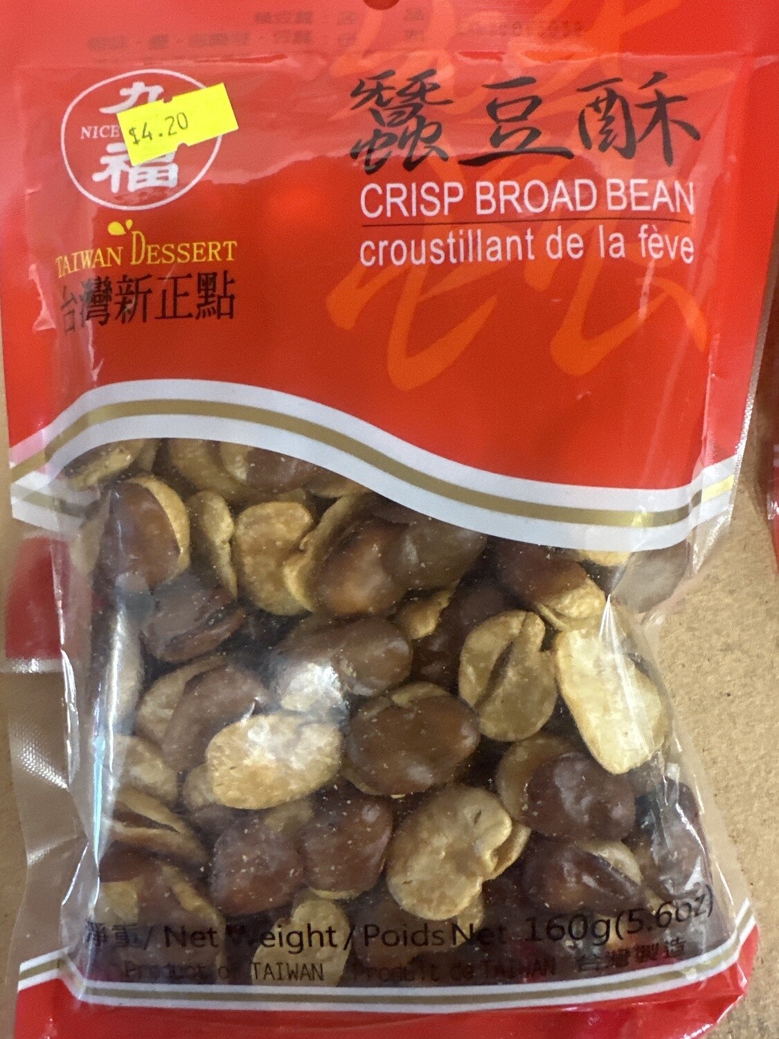 NICE/C CRISPY BROAD BEAN 160G