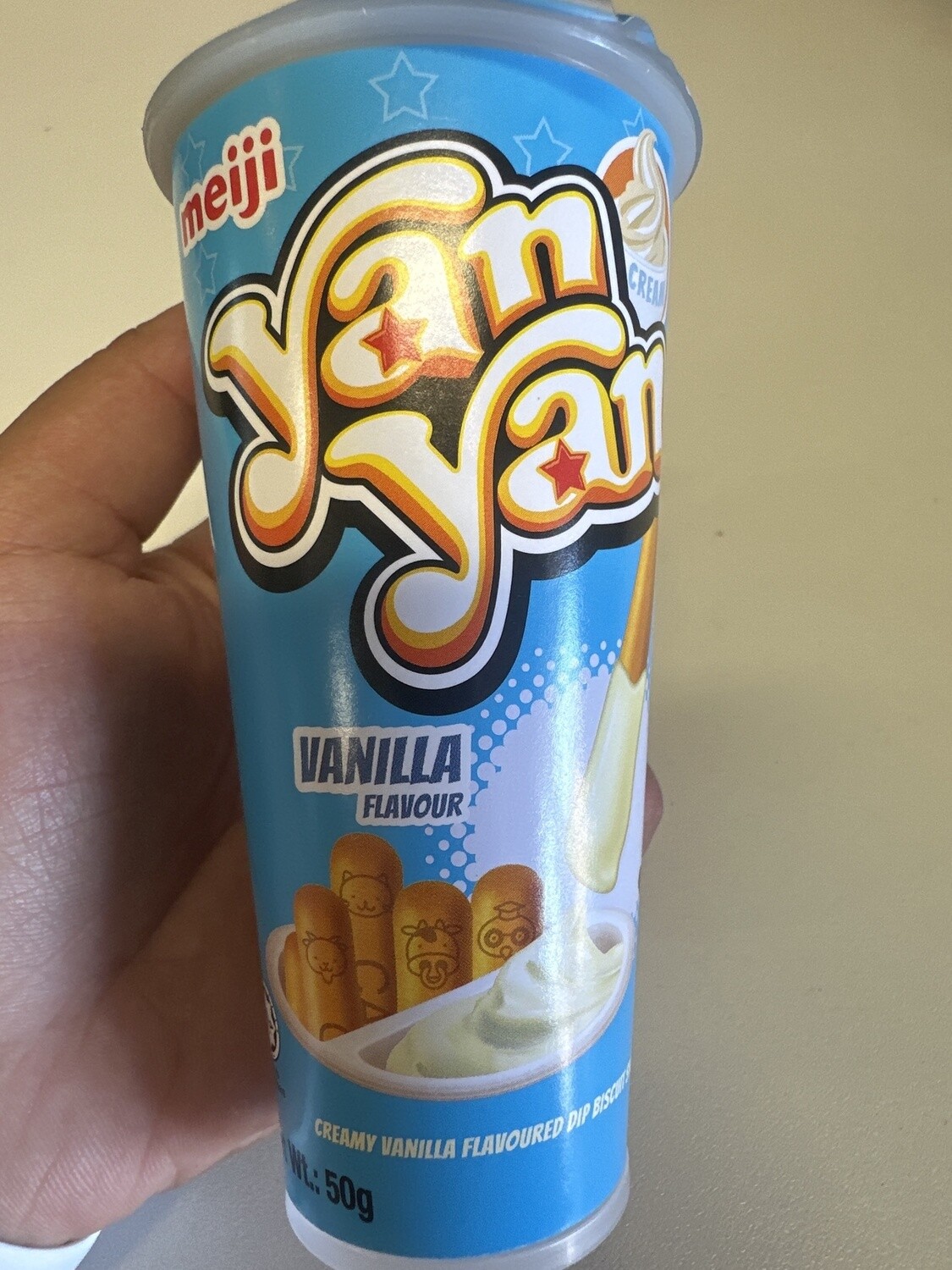 *YANYAN VANILLA CREAM DIP 50G