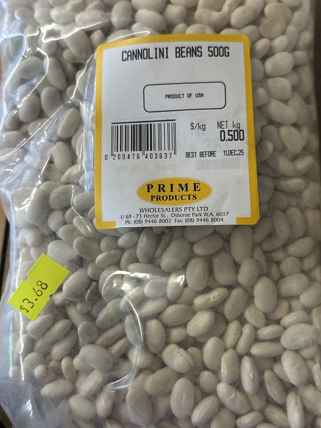 CANNOLLINI BEANS 500G