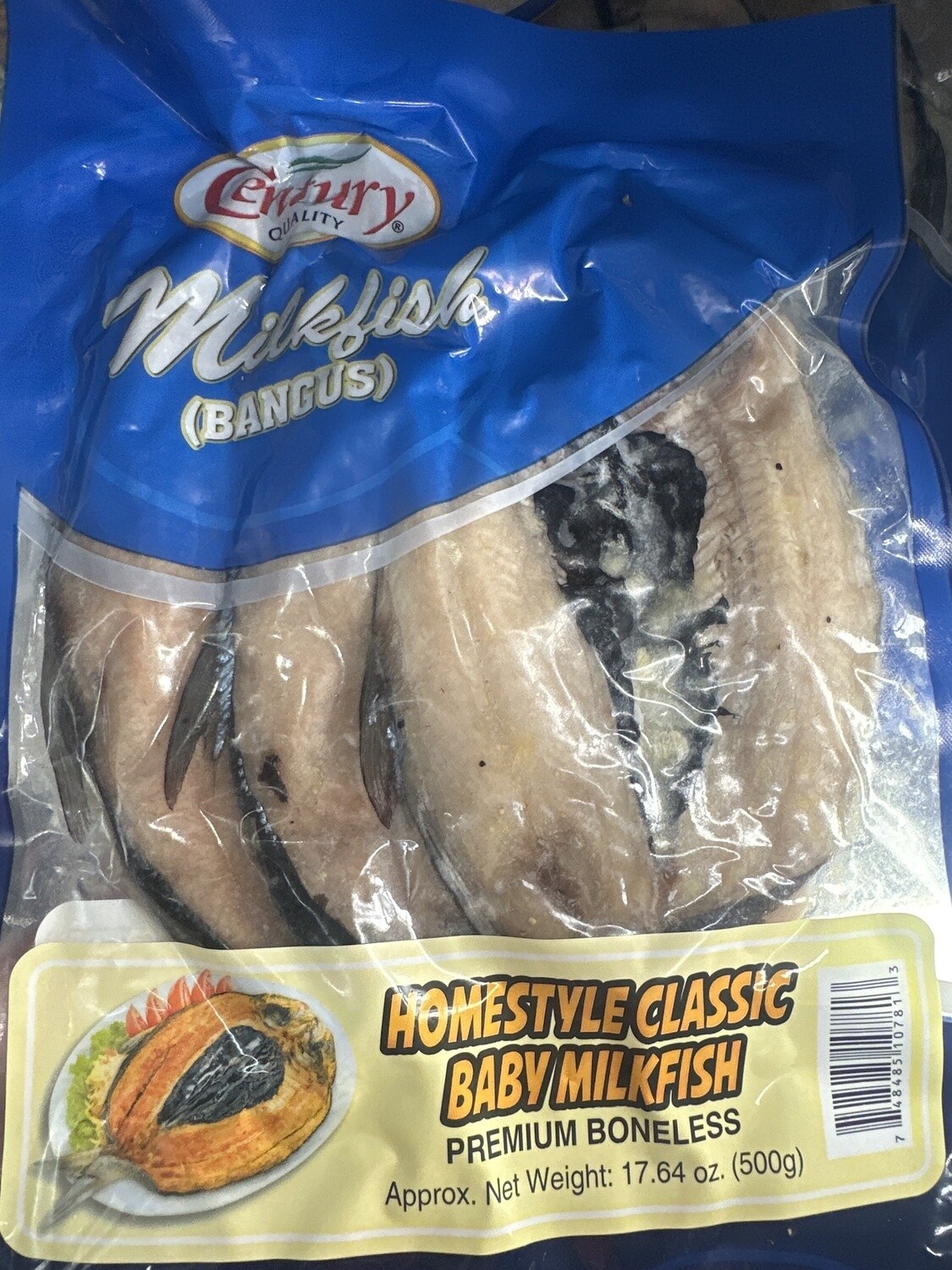 CENTURY HOMESTYLE CLASSIC BABY MILKFISH BONELESS 500G