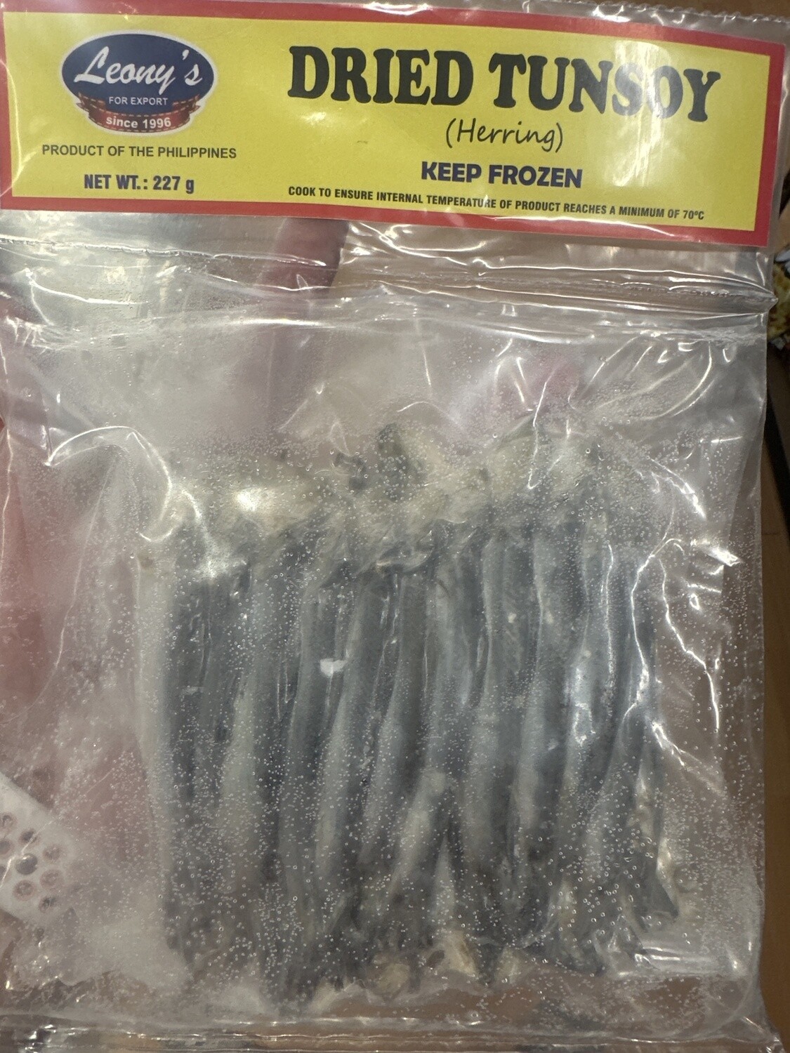 LEONYS FRIED HERRING (TUNSOY TUYO) WHOLE 227G