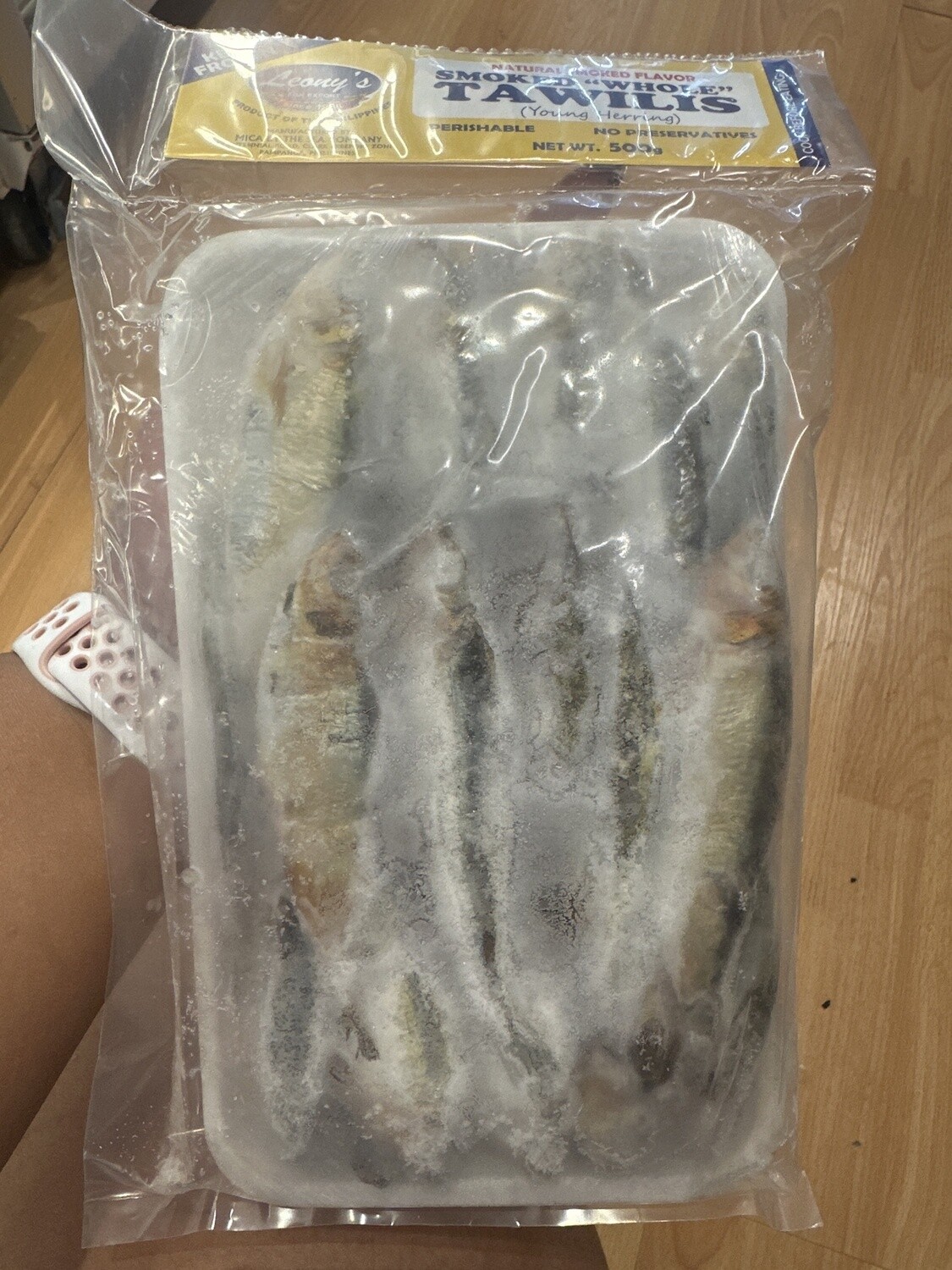 LEONYS SMOKE YOUNG HERRING TAWILIS (WHOLE) 500G