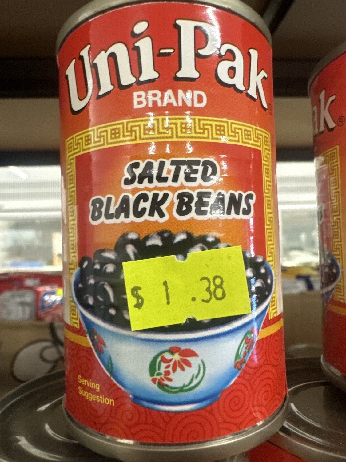 UNIPAK BLACK BEANS IN SOY SAUCE 155G