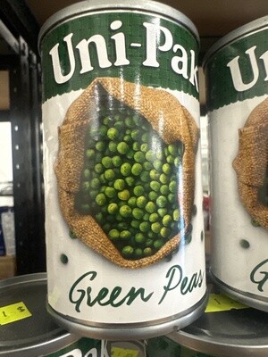 UNIPAK GREEN PEAS IN BRINE 155G