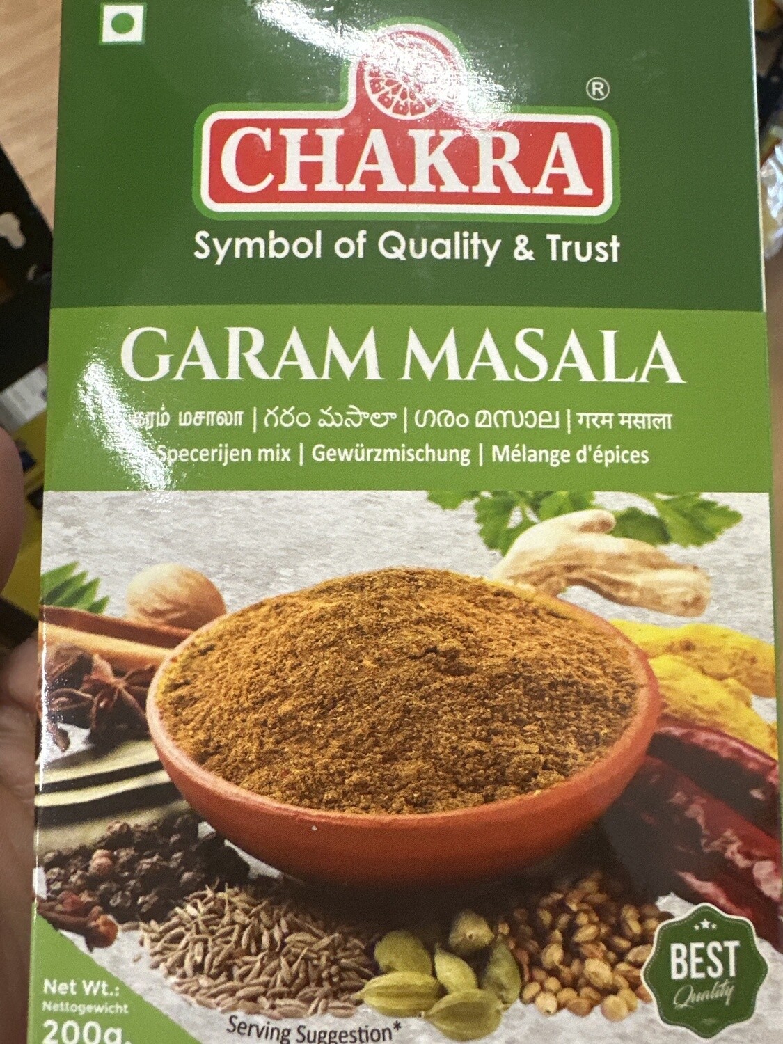 CHAKRA GARAM MASALA 200G