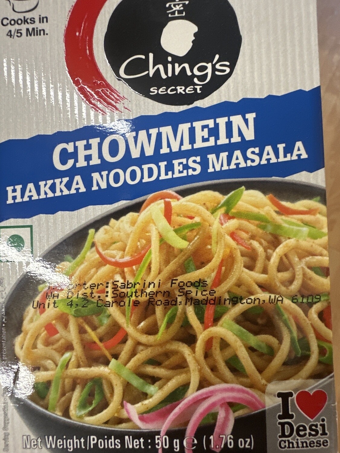 CHING&#39;S SECRET CHOWMEIN HAKKA NOODLES MASALA