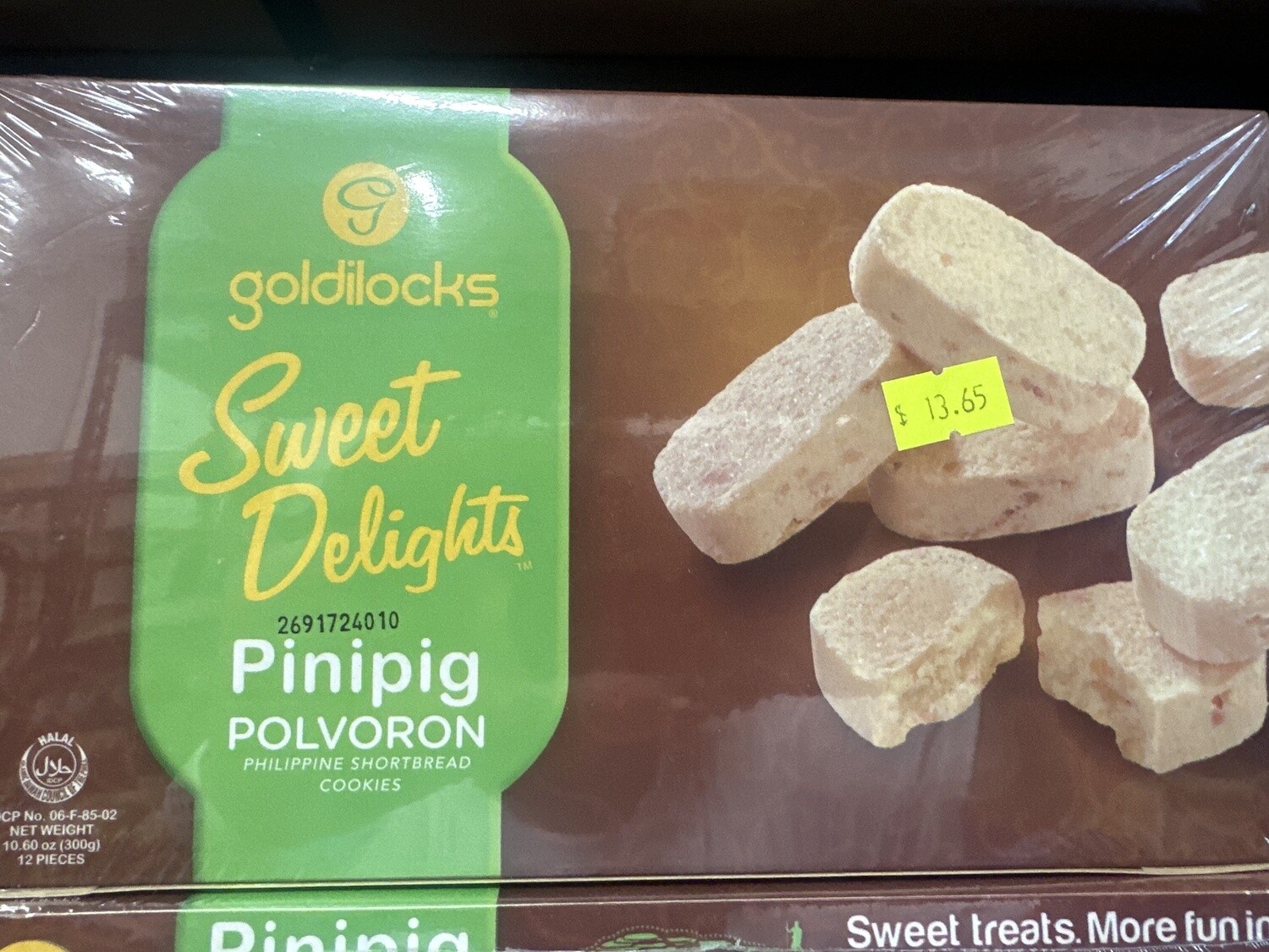 *GOLDILOCKS POLVORON PINIPIG 300G