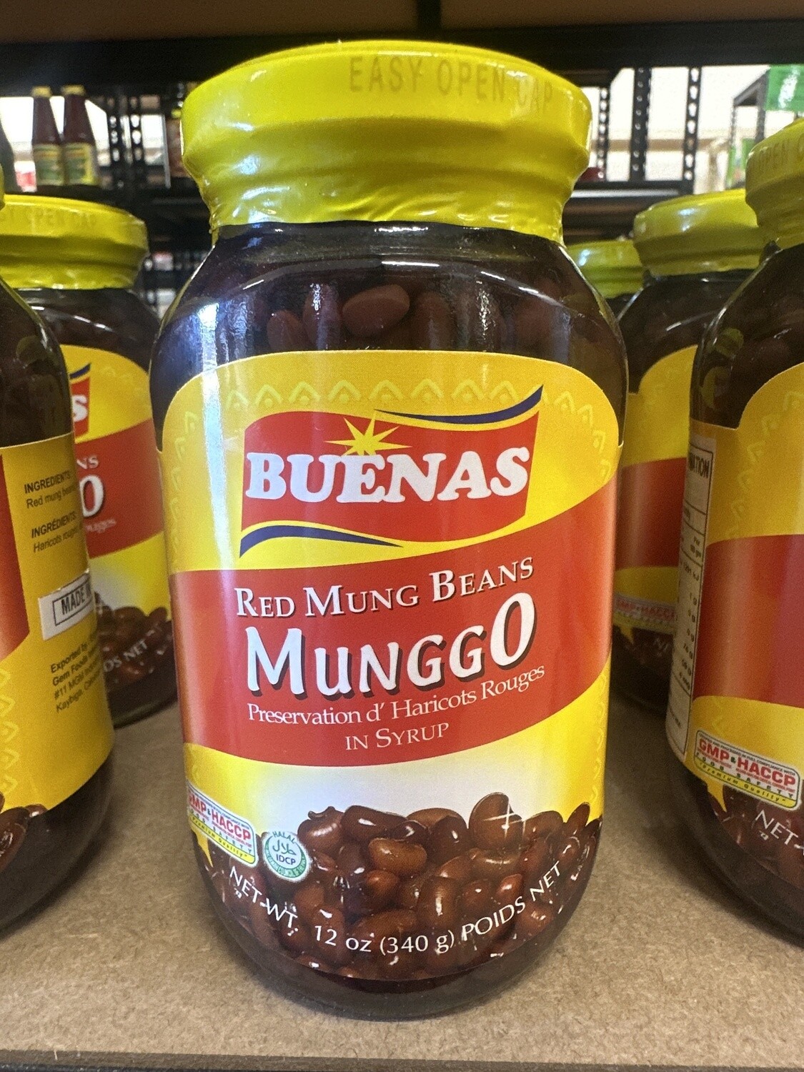 BUENAS RED MUNG BEANS 340G