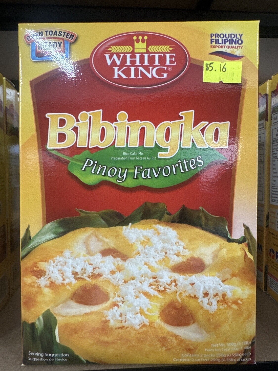WHITE KING BIBINGKA MIX 450G