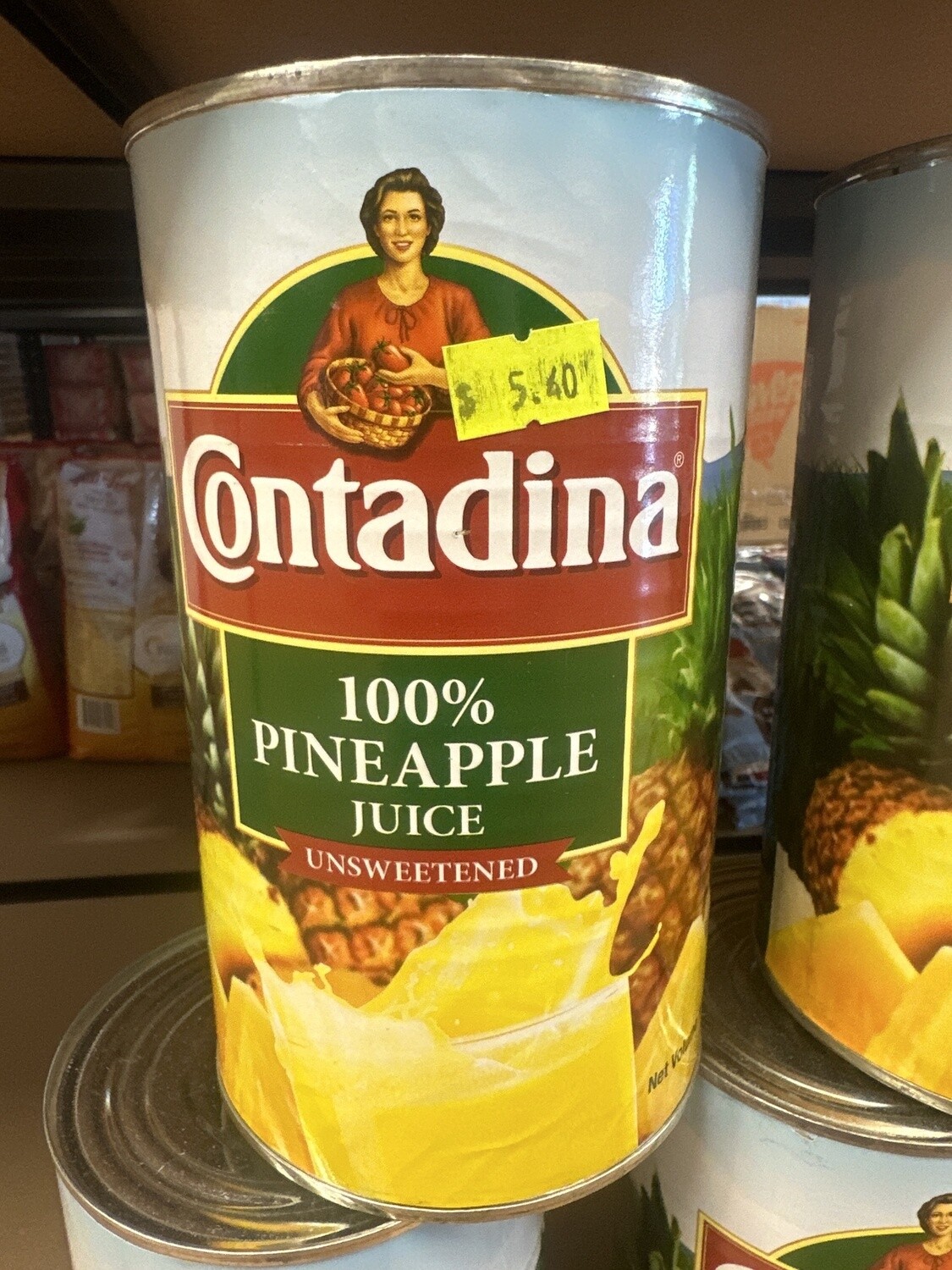 CONTADINA 100% PINEAPPLE JUICE 1360ML