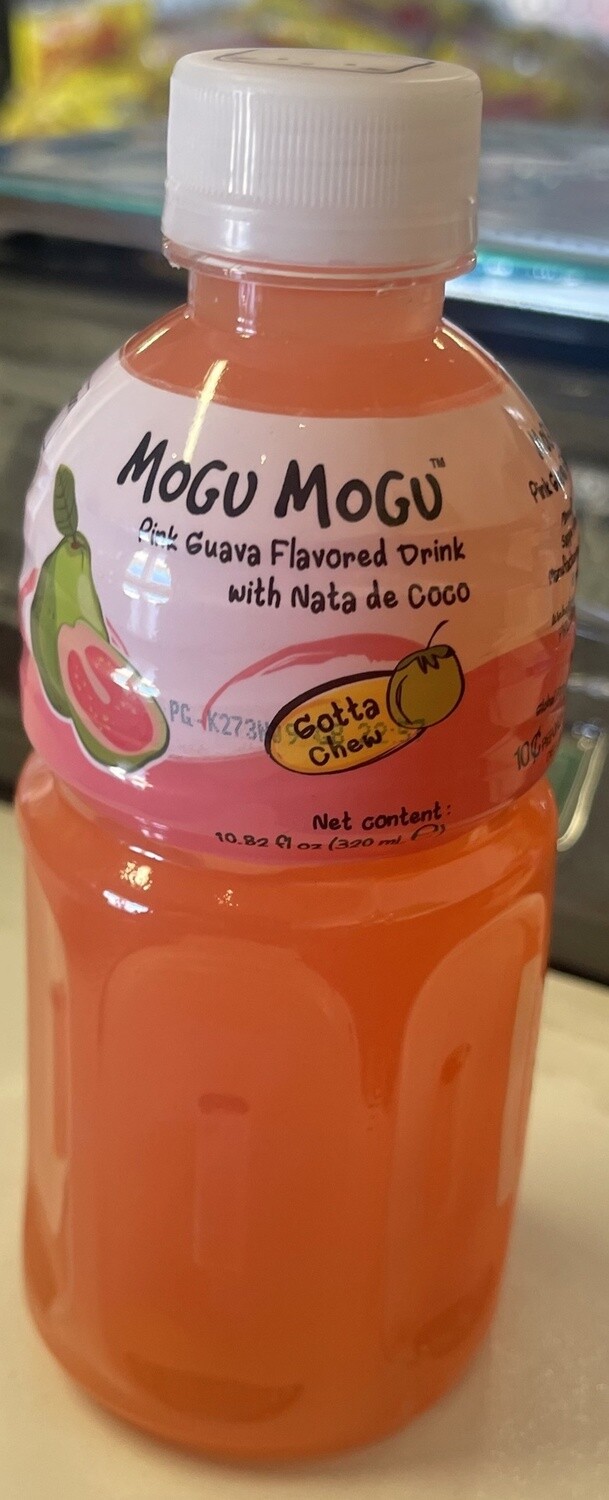 *MOGU  MOGU PINK GUAVA JUICE 320ML