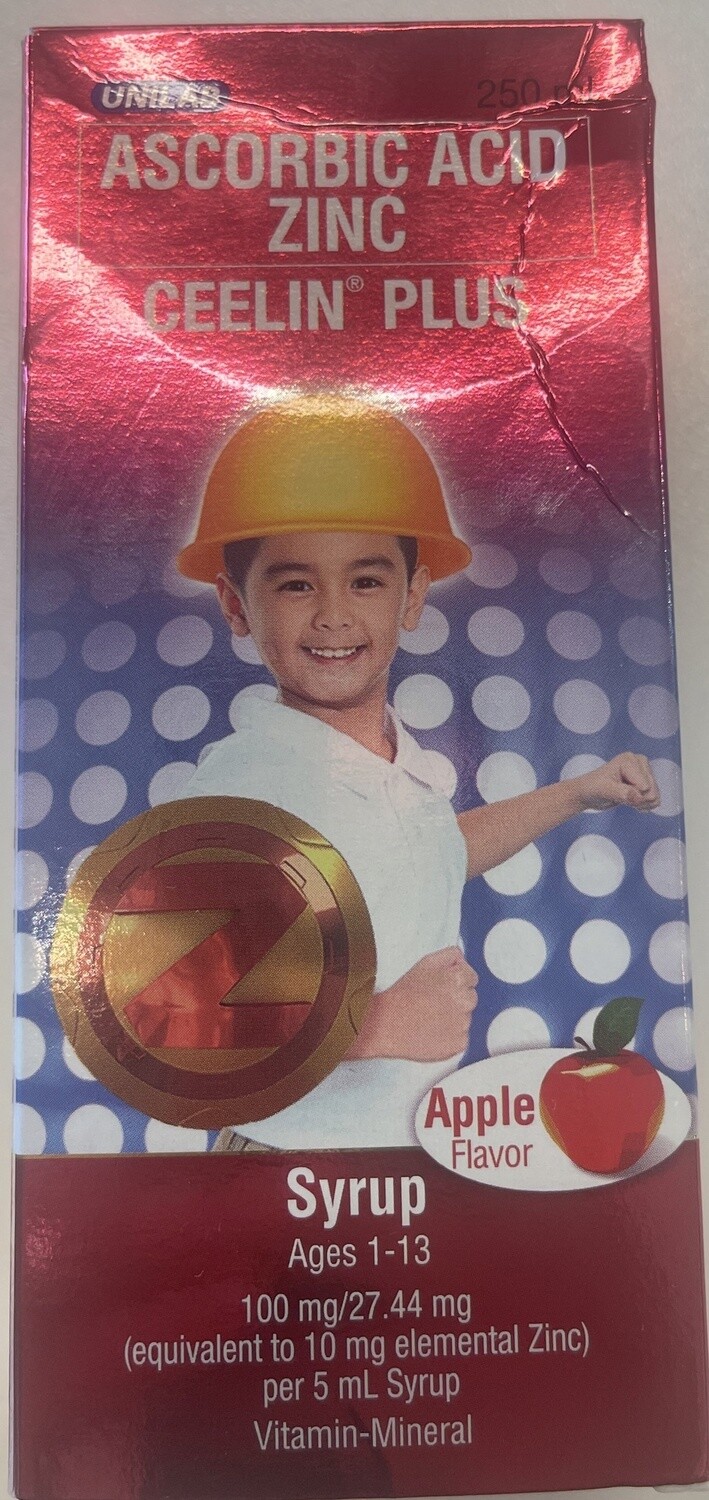 UNILAB CEELIN+ APPLE 250ml