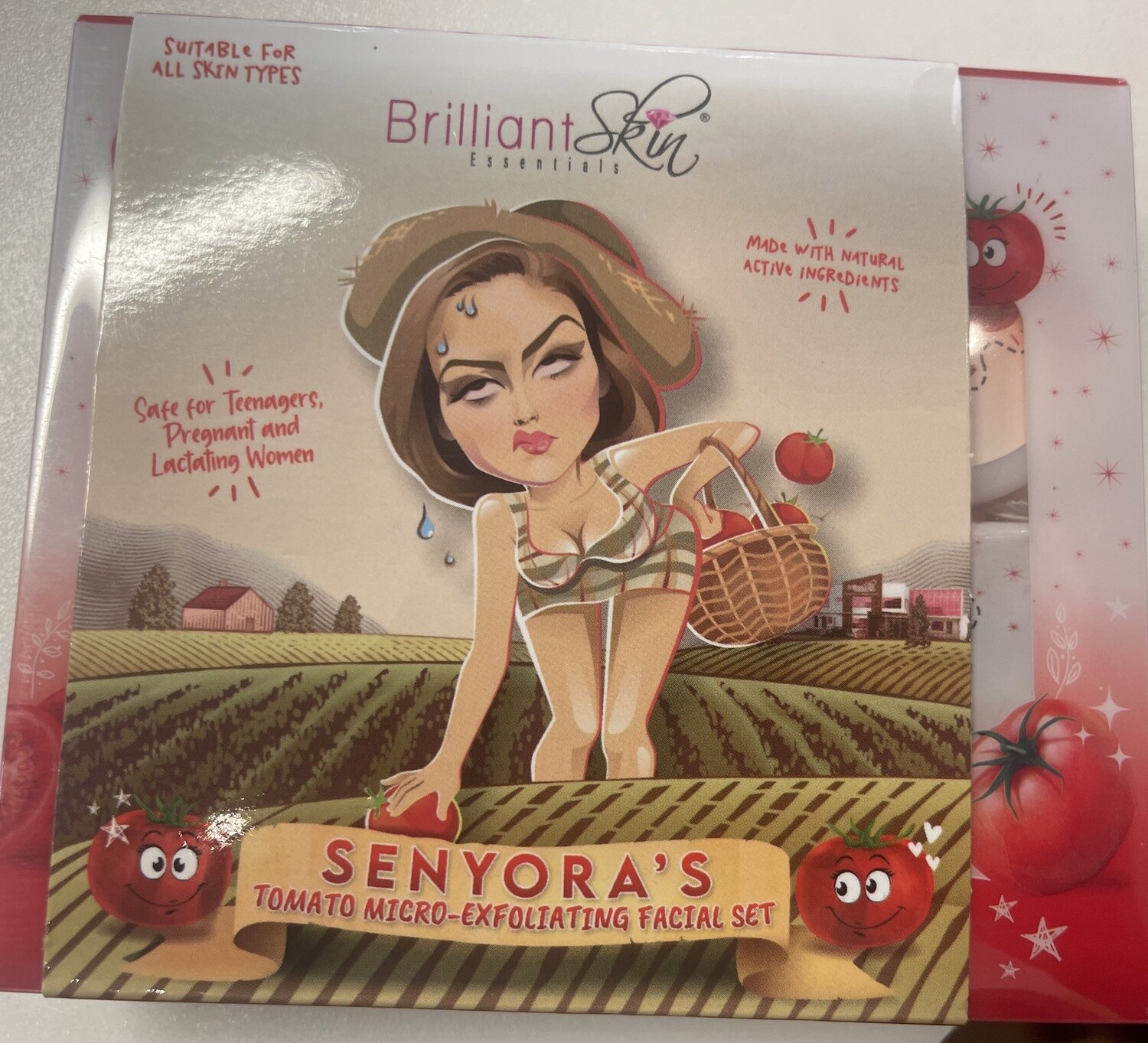 *BRILLIANT SKIN TOMATO  SENYORA&#39;S FACIAL SET