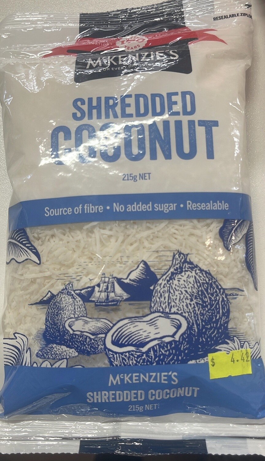 MCKENZEIES COCONUT 215GRM