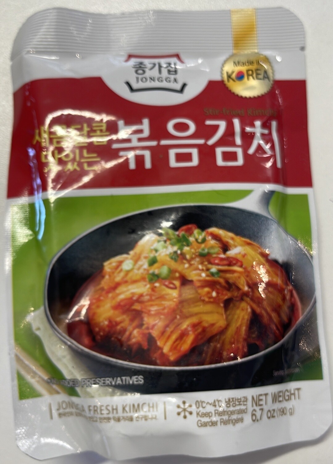 JONGGA STIRFRIED KIM-CHI 190G