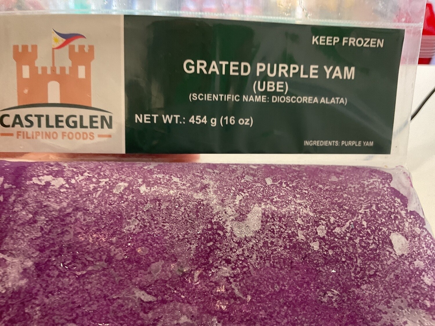 CG GRATED PURPLE YAM 454G