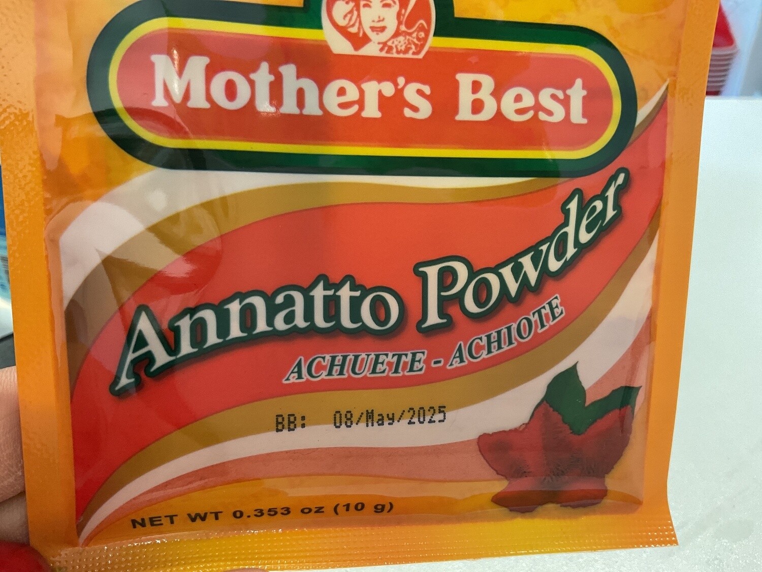 MOTHER’S BEST ANNATTO POWDER 10G