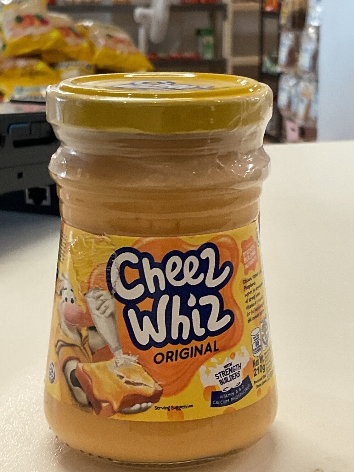 CHEEZ WHIZ ORIGINAL 210G