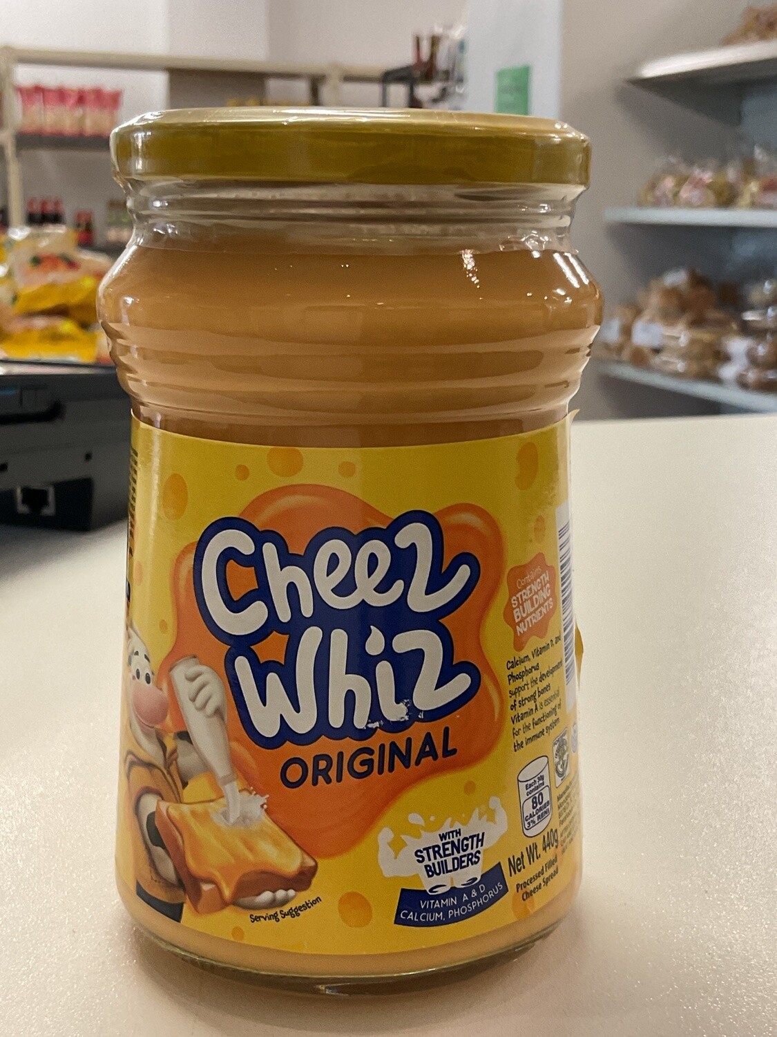 CHEEZ WHIZ ORIGINAL 440G