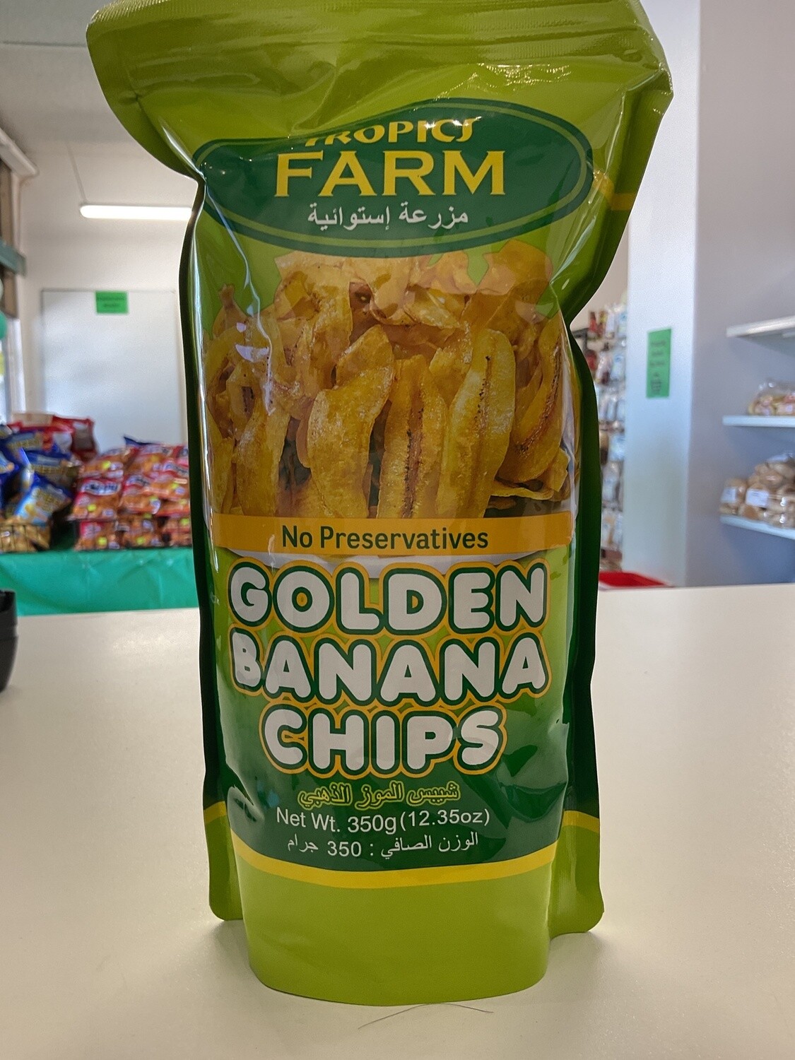 *GOLDEN BANANA CHIPS 350G
