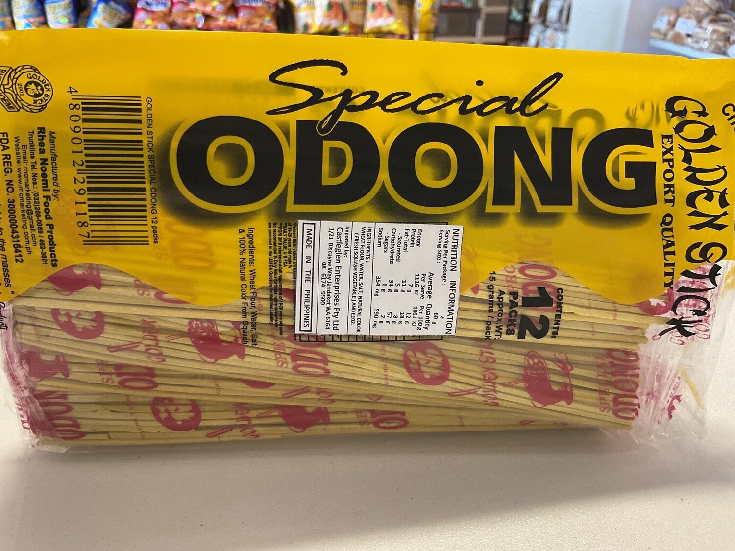 GOLDEN STICK UDONG NOODLES 12 x 15G