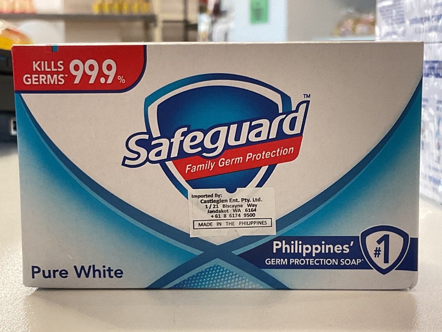 *SAFEGUARD PURE WHITE SOAP 135G
