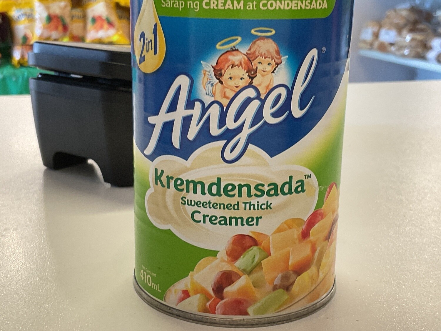 ANGEL KREMDENSADA 2 IN ONE  SWEETENED THICK CREAMER 410ML