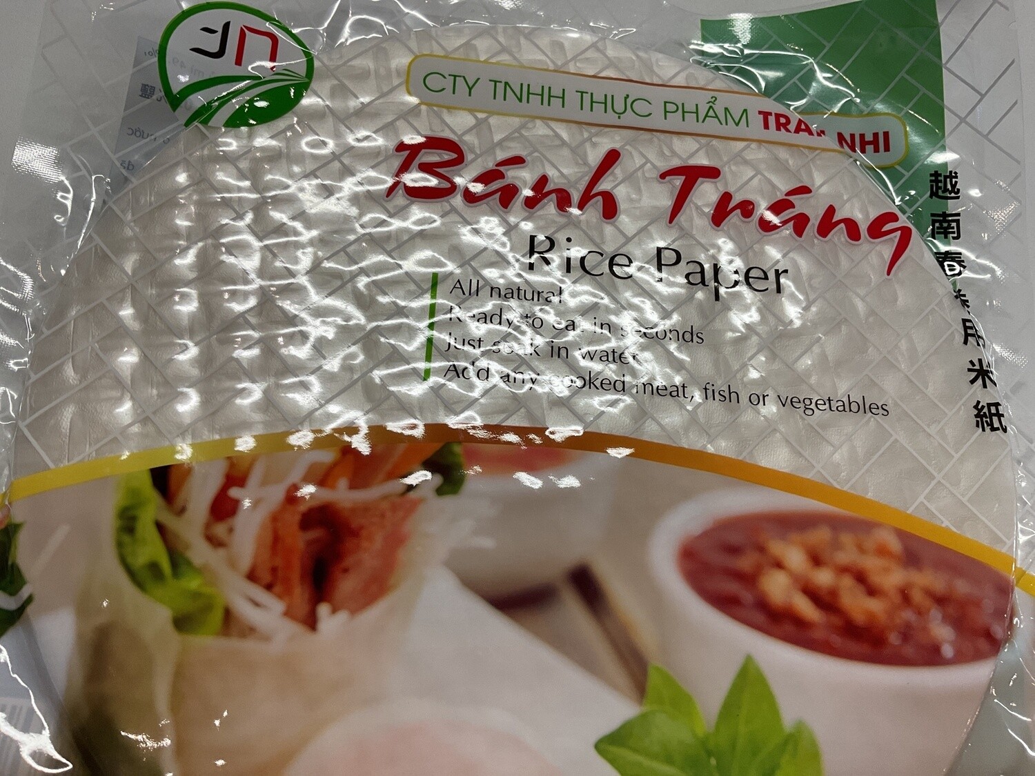 TN RICE PAPER 22CM 250G