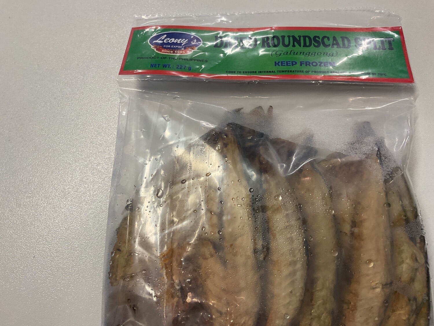 LEONY’S DRIED ROUNDSCAD SPLIT (GALUNGGONG) 227G