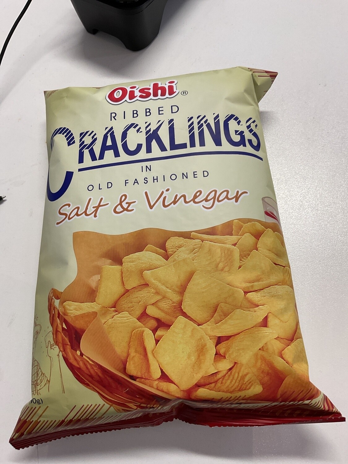 *OISHI RIBBED CRACKLING S&amp;V 90G