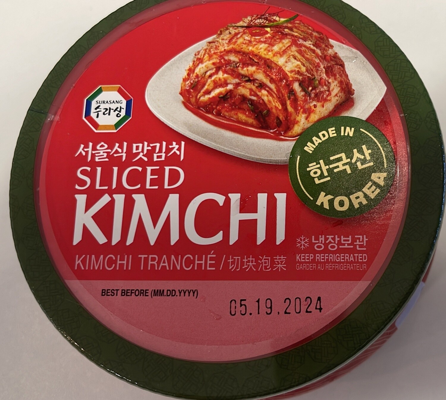 SURASANG SLICED KIMCHI 500g
