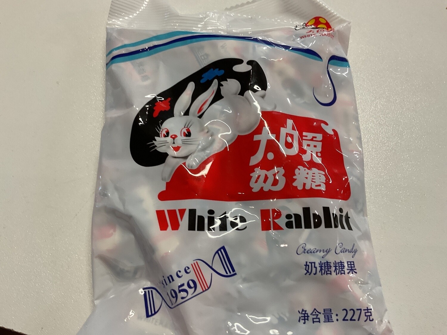 WHITE RABBIT CANDIES 227G