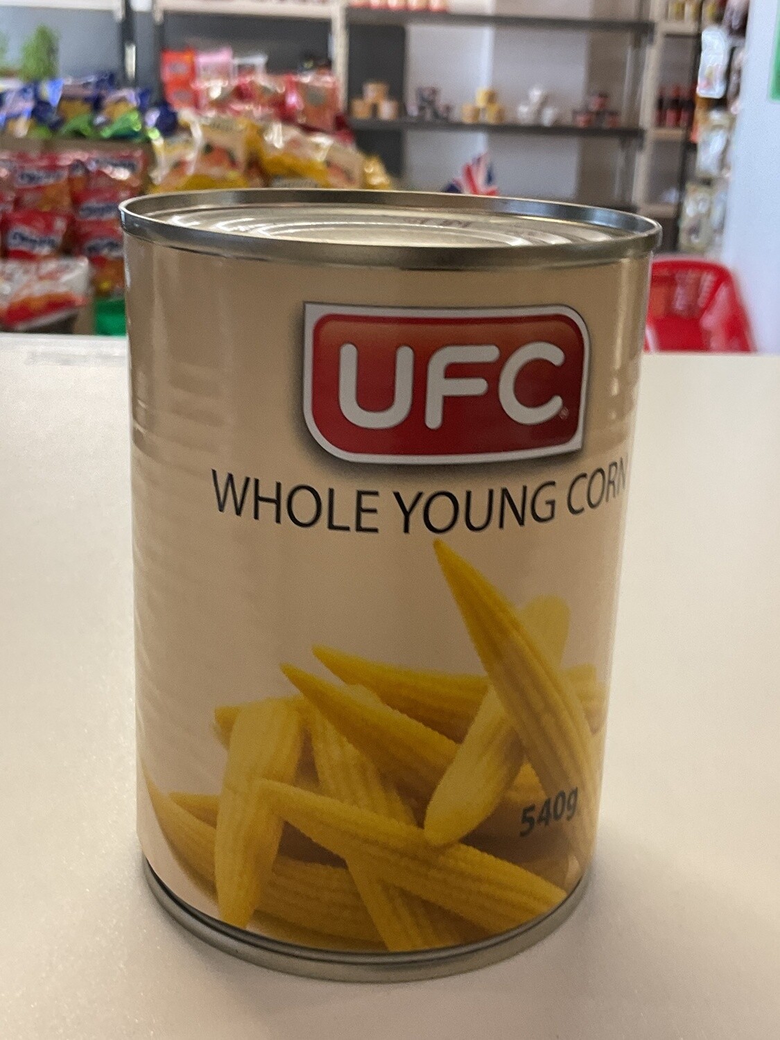 UFC WHOLE YOUNG CORN 540G