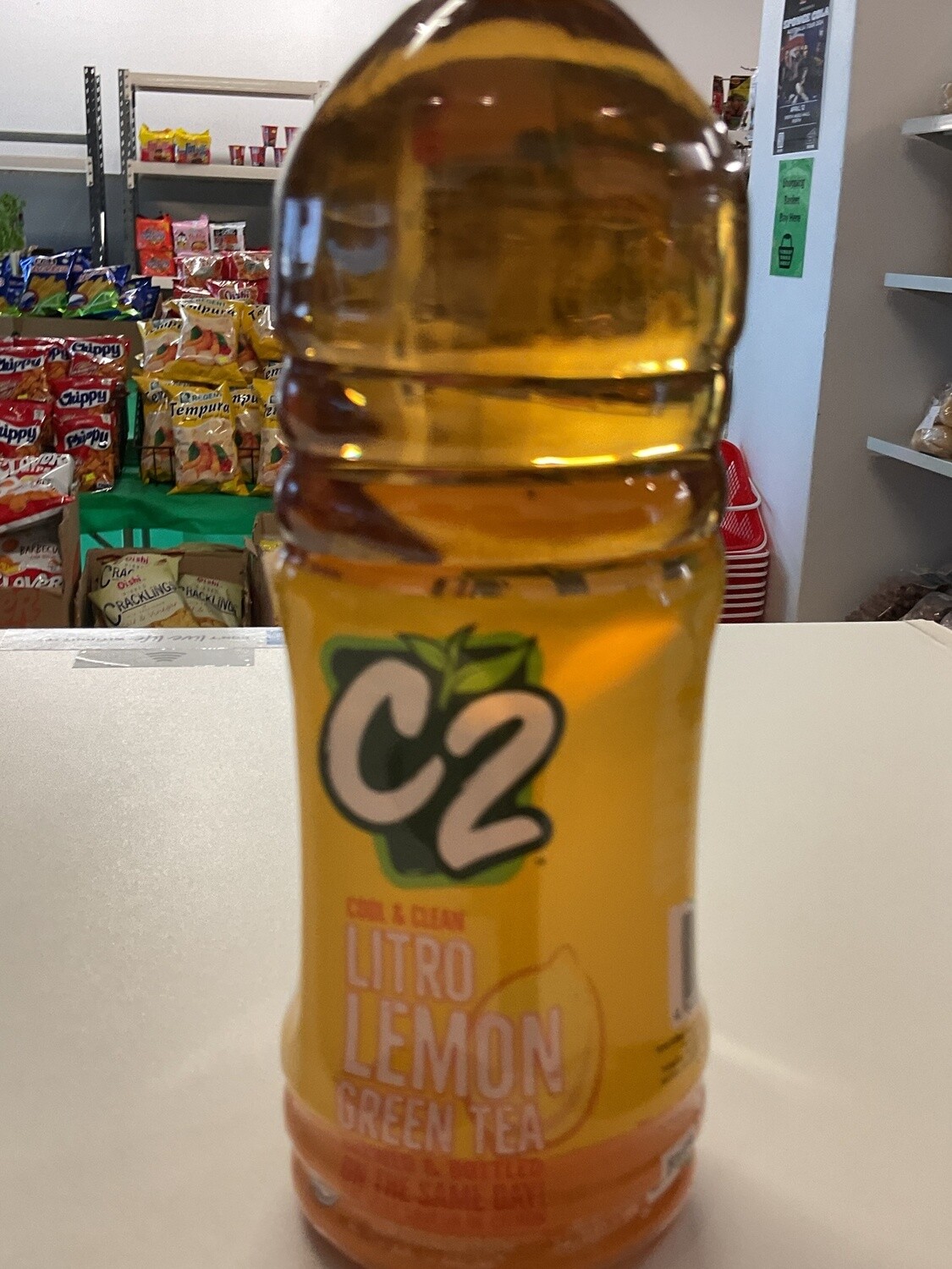 *C2 GREEN TEA LEMON FLAVOUR 1L