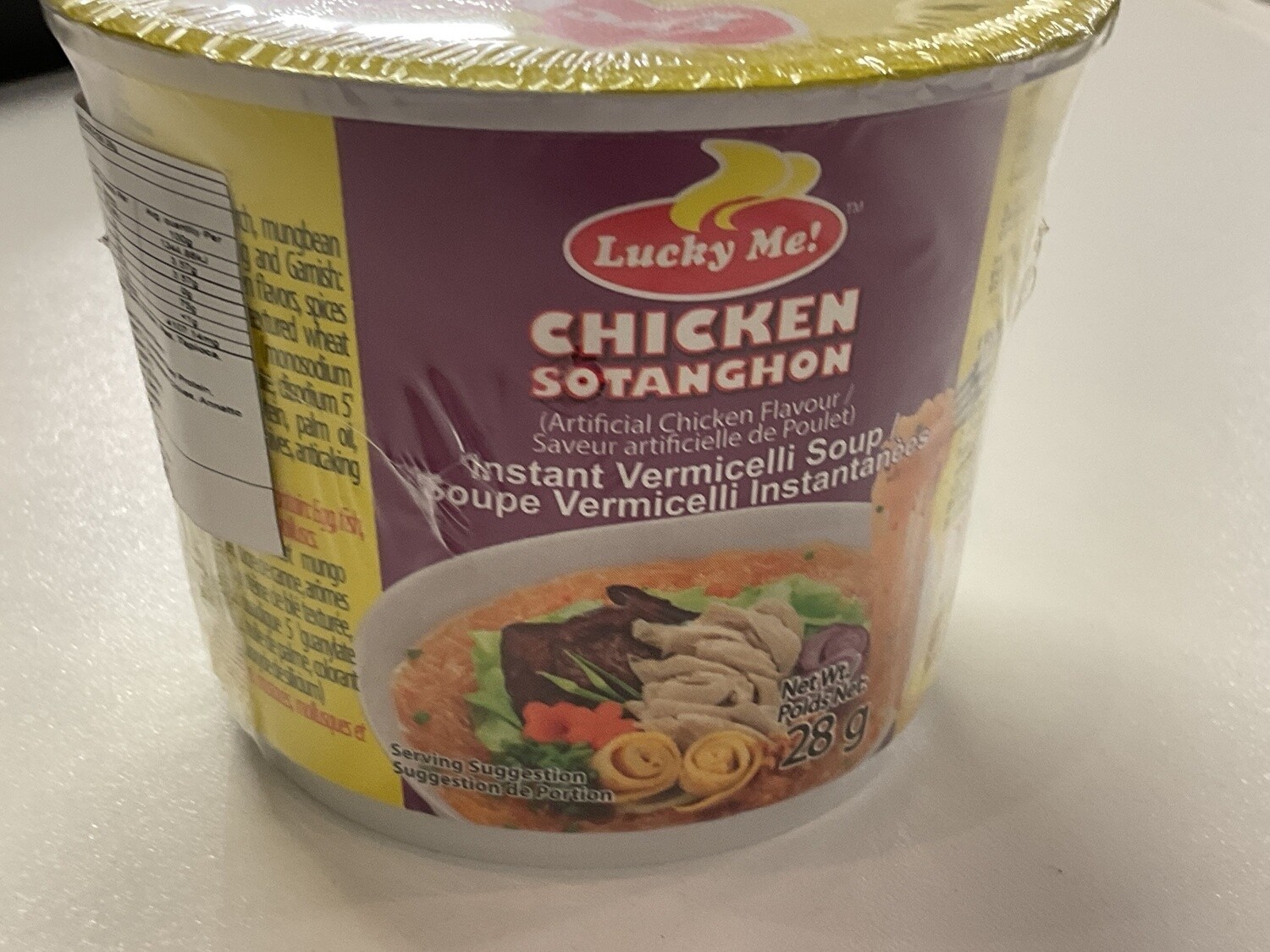 LM CHICKEN CUP  SOTANGHON 28G