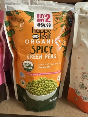 HAPPY LEAF SPICY GREEN PEAS 75G