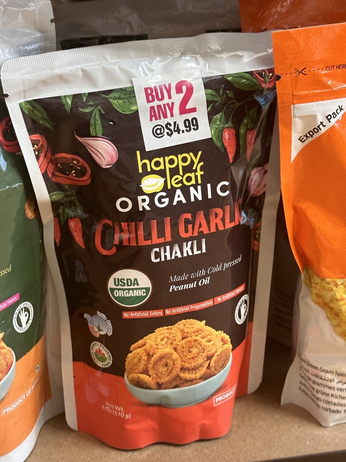 HAPPY LEAF CHILI GARLIC 170G