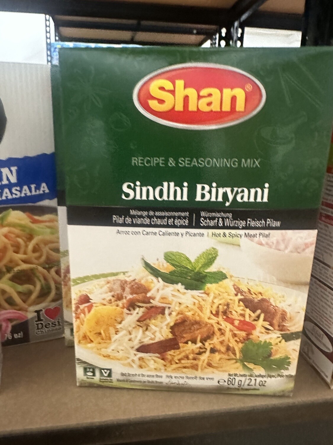 SHAN SINDHI BIRYANI 60G