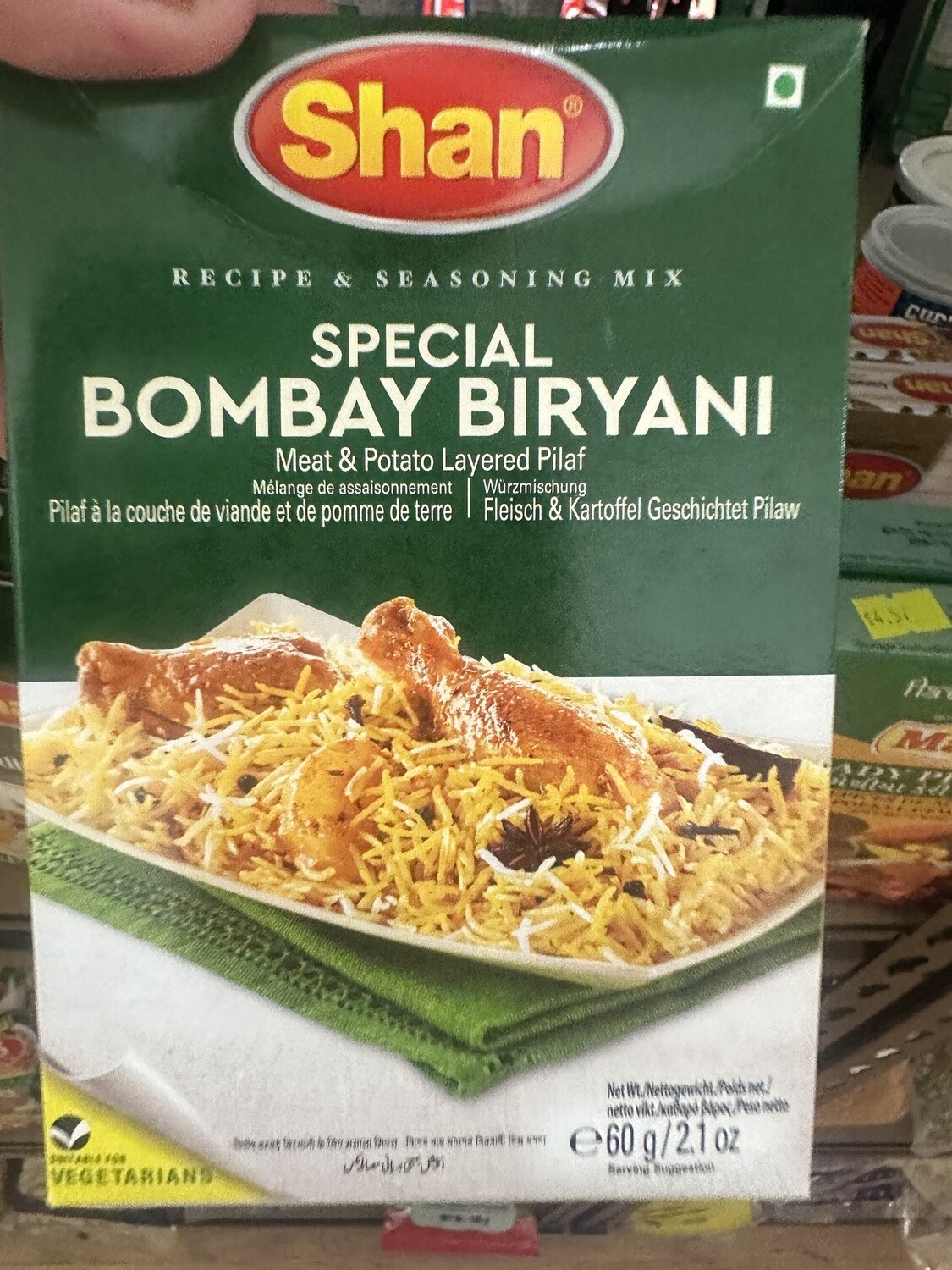 SHAN SPECIAL BOMBAY BIRYANI 60G
