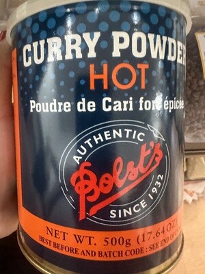 CURRY POWDER HOT 500G