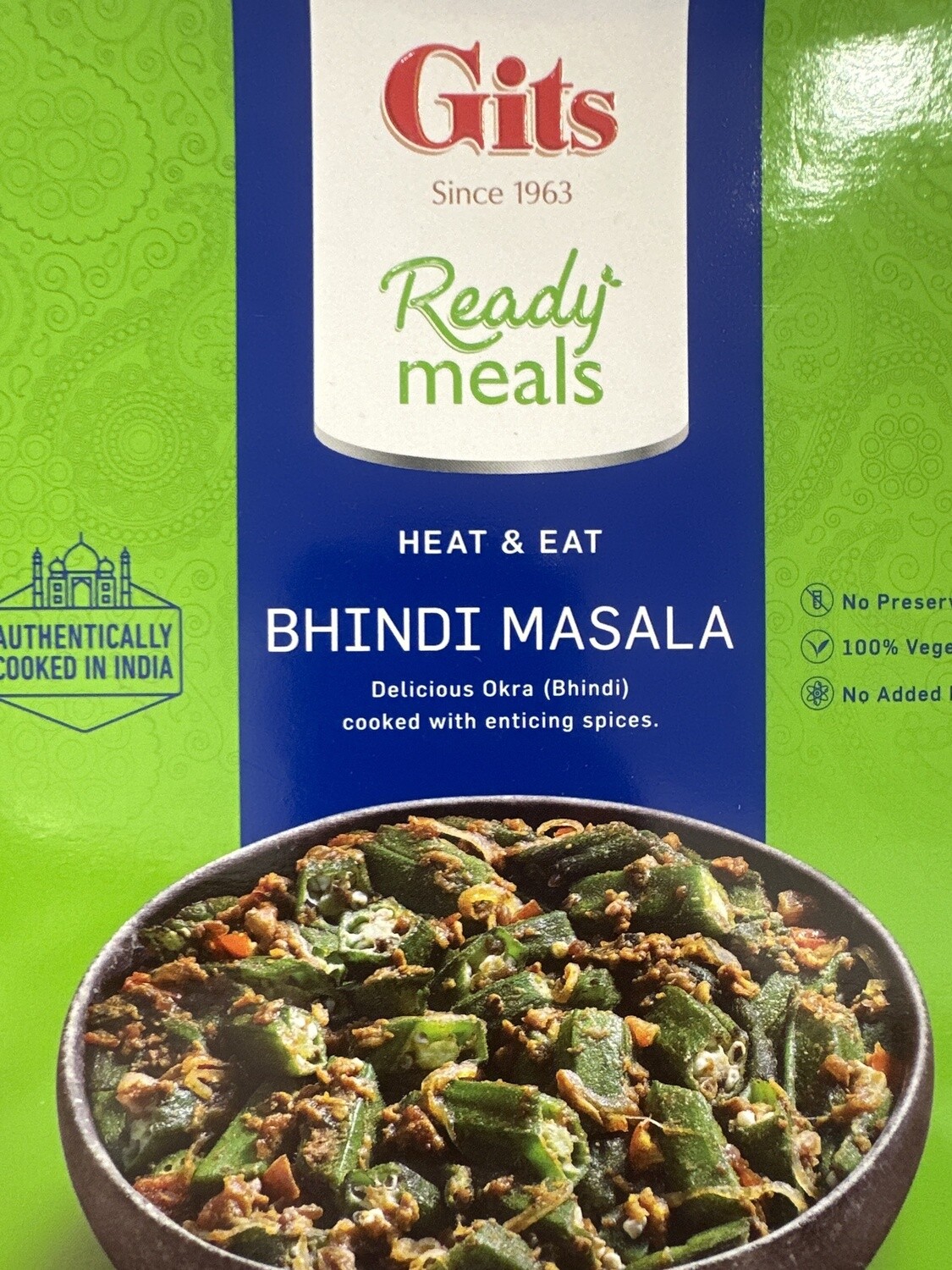 GITS READY MEAL BHINDI MASALA 300G
