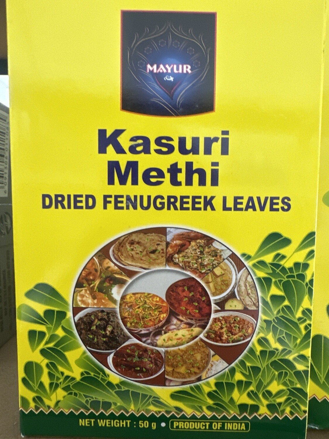 KASURI METHI DRIED FENUGREEK LEAVES 50G