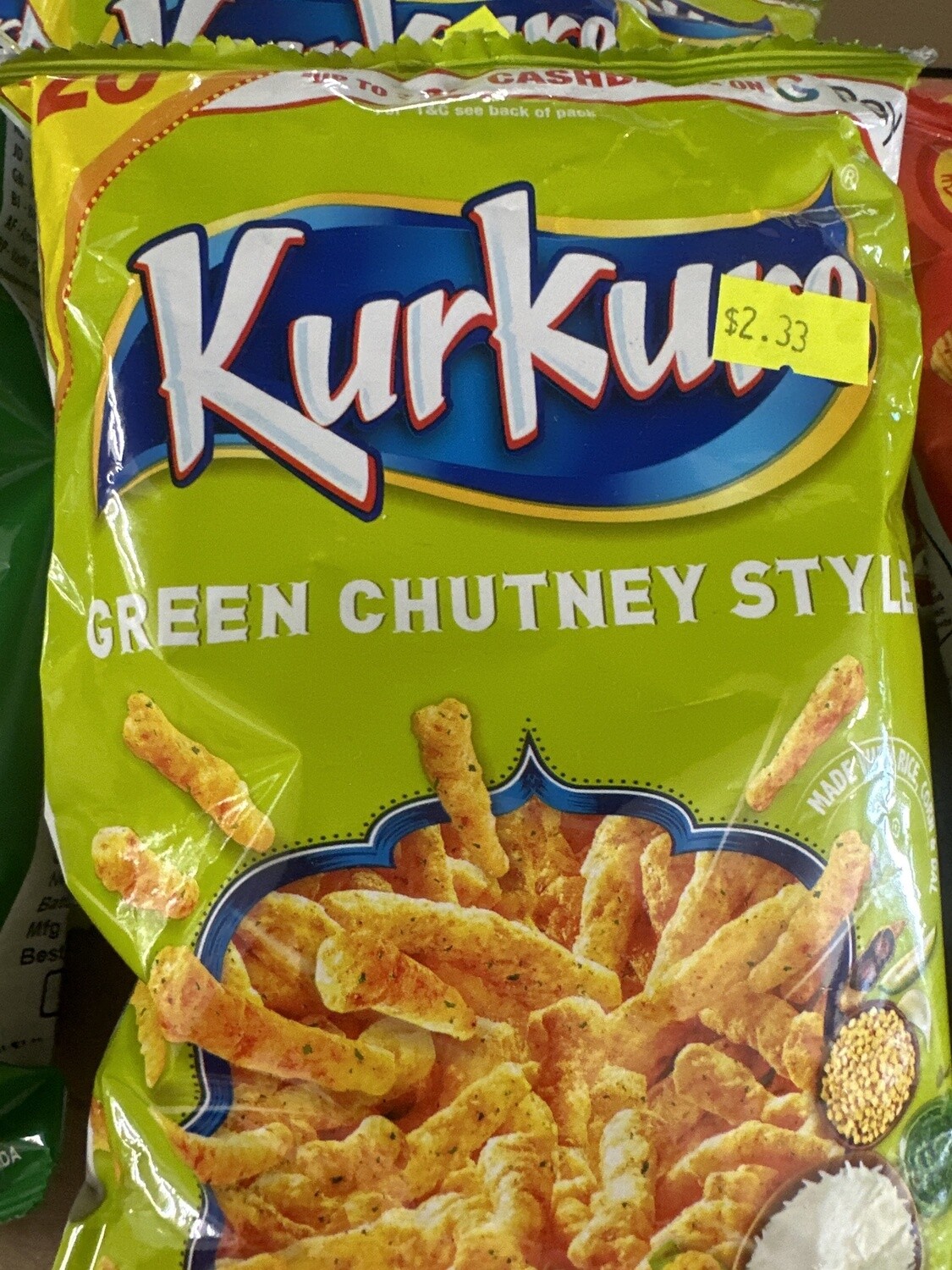 *KURKURE GREEN CHUTNEY STYLE 75G
