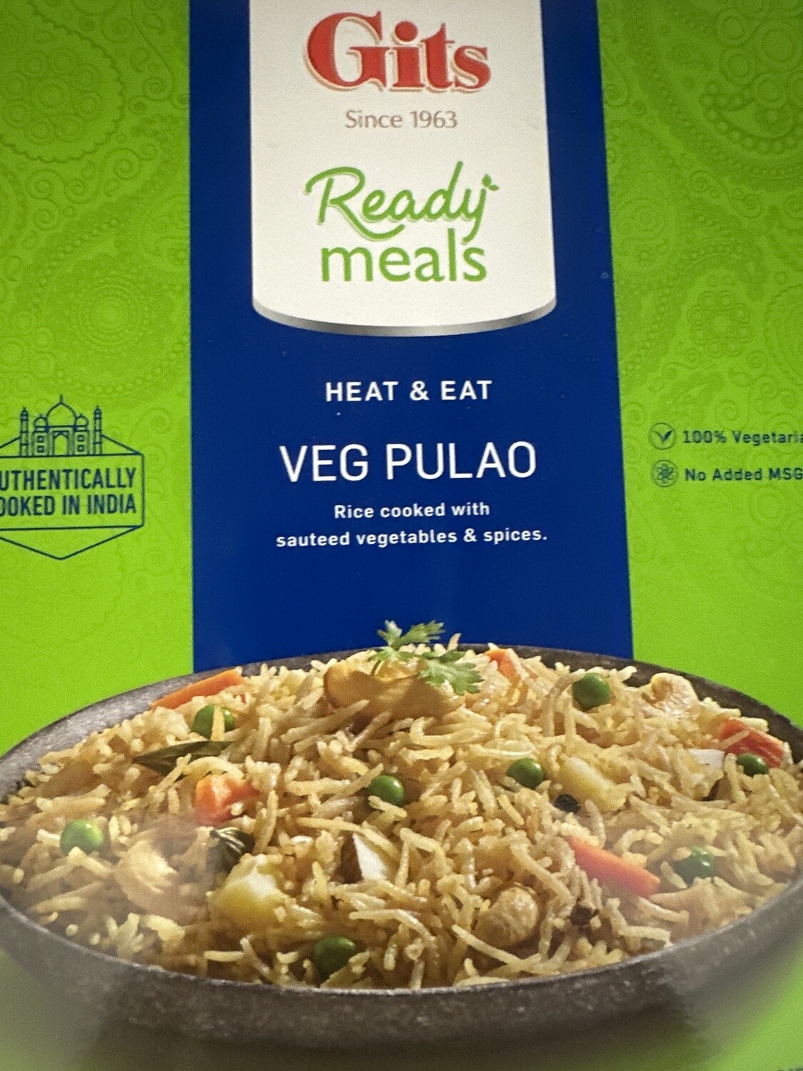 GITS READY MEAL VEG PULAO 265G